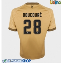 Maglie da calcio Crystal Palace Cheick Doucoure #28 Seconda Maglia 2025-26 Manica Corta